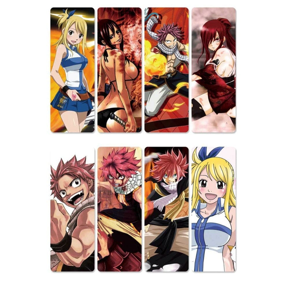 lecture-facile Marque-pages FAIRY TAIL (Lot de 8)