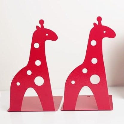 lecture-facile Serre-livre Rouge Serre livre girafe