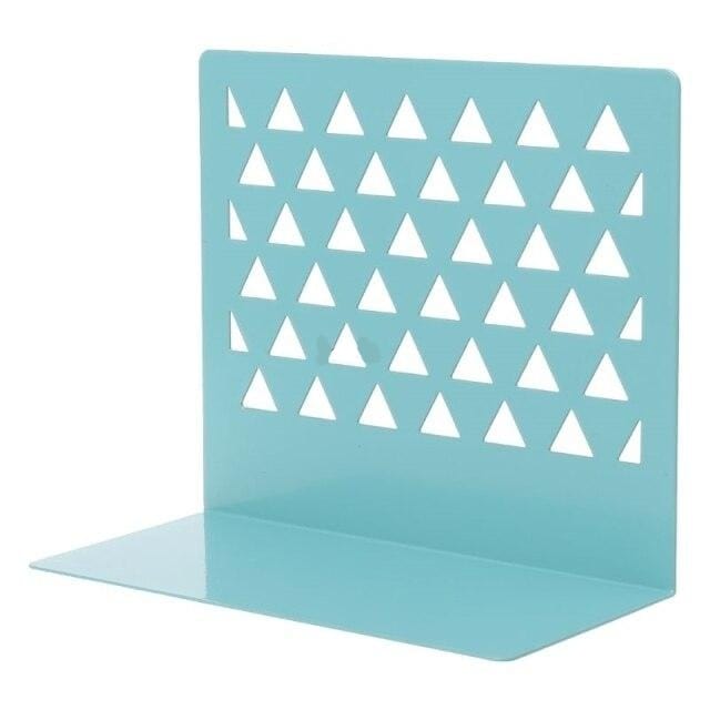 lecture-facile Serre-livre Bleu Serre livre motif triangle