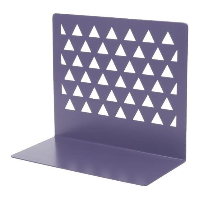 lecture-facile Serre-livre Violet Serre livre motif triangle